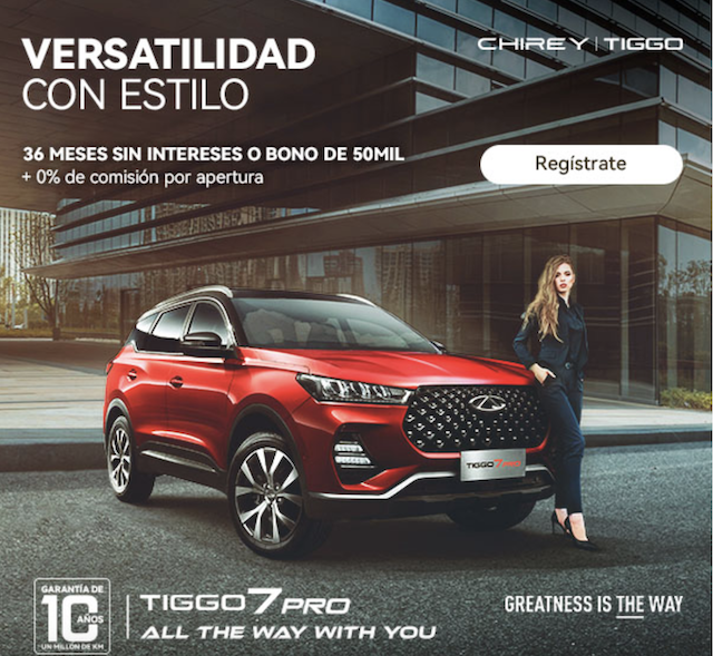 Descubre el nuevo Tiggo 7 Pro Max